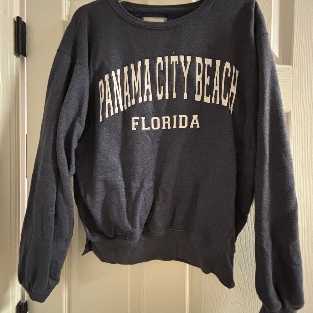 Panama City Beach Florida Women's Sweater - Blue/Gray